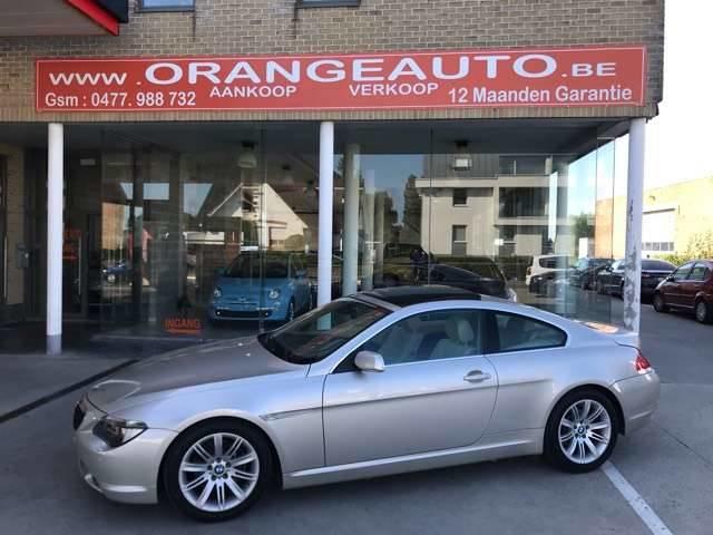 BMW 6-Serie 6 COUPE/GARANTIE12MOIS/PANORAMIQUE/GPS/CUIR/CARPAS