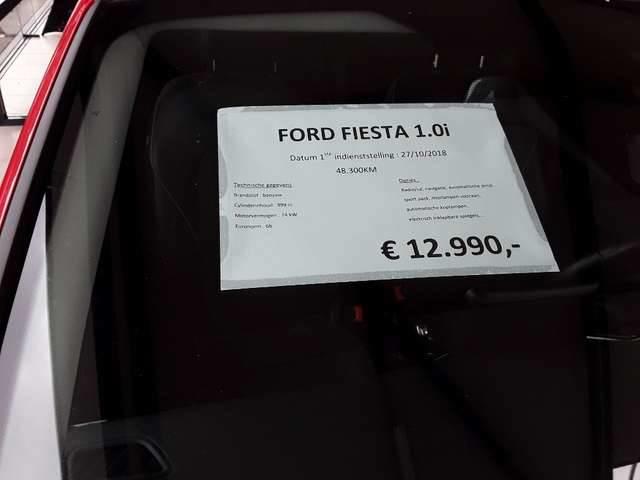 Ford Fiesta 1.0 EcoBoost red edition