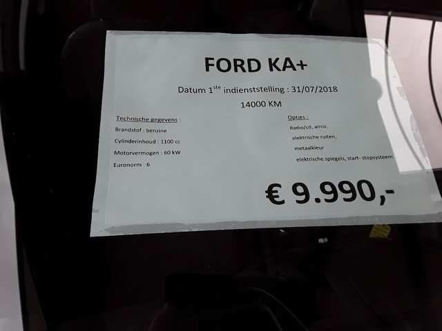 Ford KA 1.2i Ultimate EU6.2