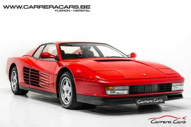 Ferrari Testarossa 4.9i V12|MONODADO59.000 KMNEWFULL HISTORY|