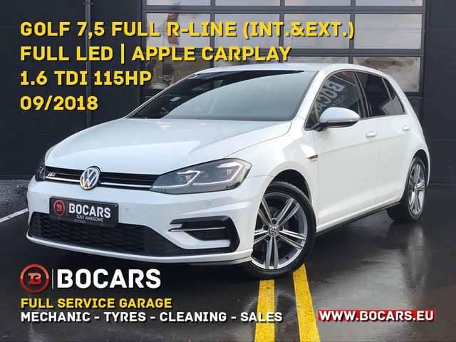 Volkswagen Golf 1.6 TDi 115pk Full R-Line Int.&Ext. Full LED|App