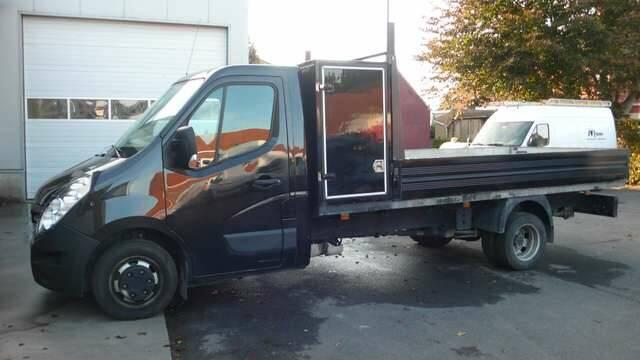 Renault Master 160 pk L4H1  trekhaak 3.5 ton   laadbak mt koffer