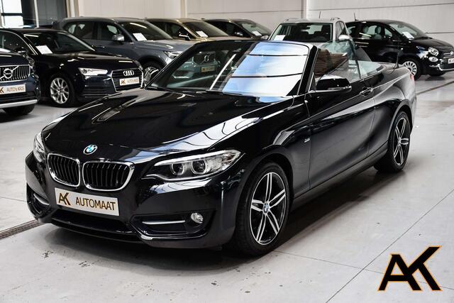 BMW 2-Serie 220iA Cabriolet Automaat - LEDER / NAVI /BLUETOOTH