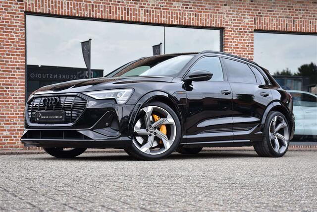 Audi E-Tron 95 kWh Quattro S|Luchtvering|Panodak| FULL BLACK