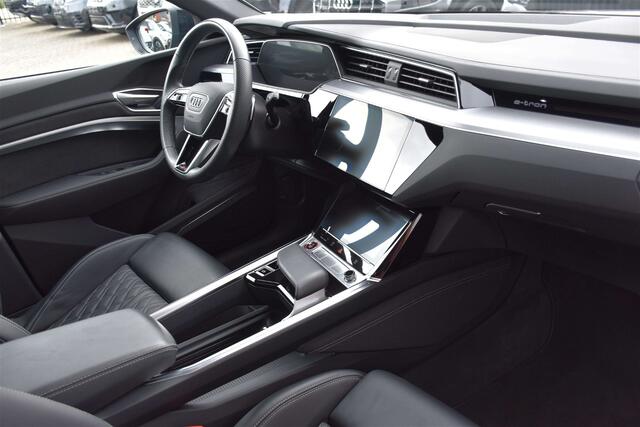 Audi E-Tron 95 kWh Quattro S|Luchtvering|Panodak| FULL BLACK