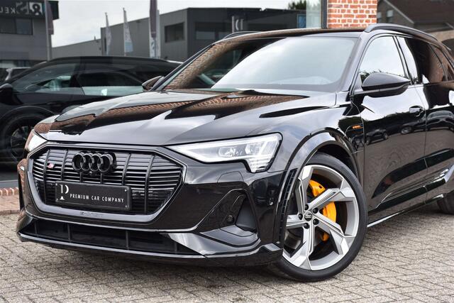 Audi E-Tron 95 kWh Quattro S|Luchtvering|Panodak| FULL BLACK
