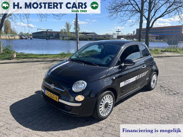 Fiat 500 1.2 Lounge  PANORAMA  LEDER  APK  E BANDEN  DISCOUNT COLLECTIE 