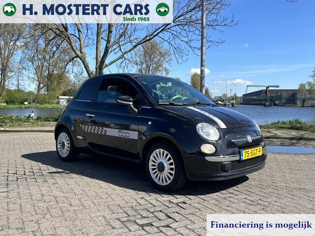 Fiat 500 1.2 Lounge  PANORAMA  LEDER  APK  E BANDEN  DISCOUNT COLLECTIE 