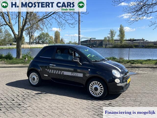 Fiat 500 1.2 Lounge  PANORAMA  LEDER  APK  E BANDEN  DISCOUNT COLLECTIE 