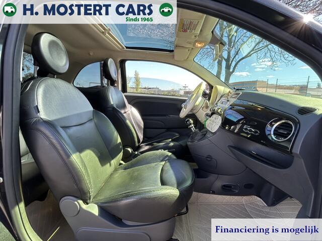 Fiat 500 1.2 Lounge  PANORAMA  LEDER  APK  E BANDEN  DISCOUNT COLLECTIE 