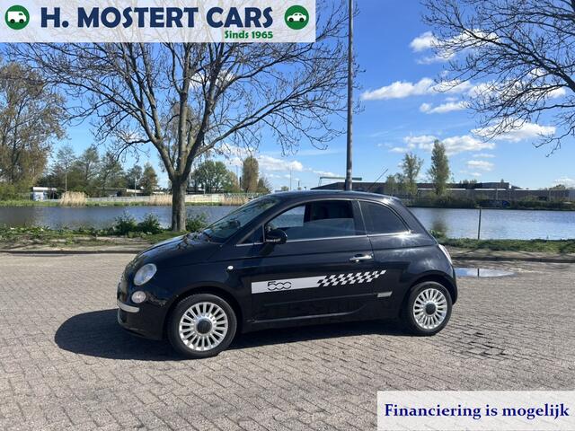 Fiat 500 1.2 Lounge  PANORAMA  LEDER  APK  E BANDEN  DISCOUNT COLLECTIE 