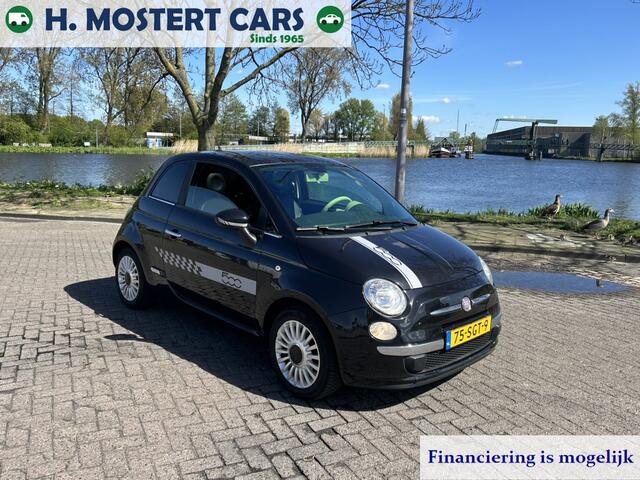 Fiat 500 1.2 Lounge  PANORAMA  LEDER  APK  E BANDEN  DISCOUNT COLLECTIE 