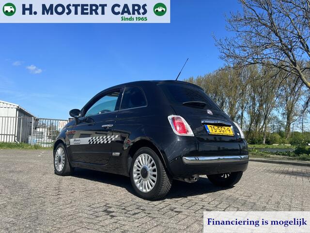 Fiat 500 1.2 Lounge  PANORAMA  LEDER  APK  E BANDEN  DISCOUNT COLLECTIE 