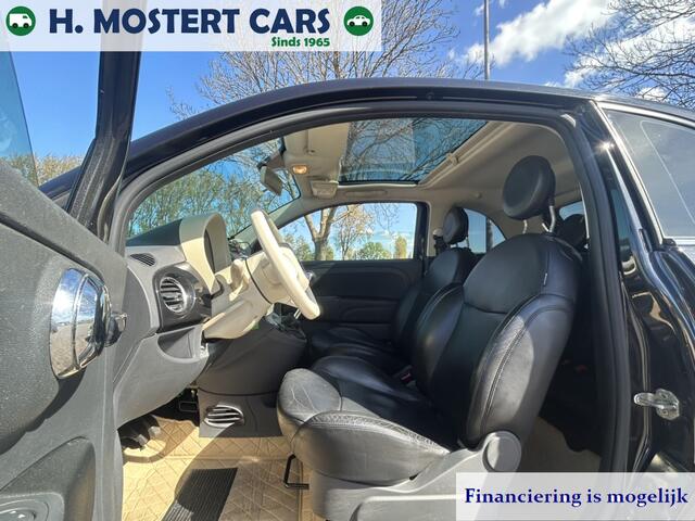 Fiat 500 1.2 Lounge  PANORAMA  LEDER  APK  E BANDEN  DISCOUNT COLLECTIE 