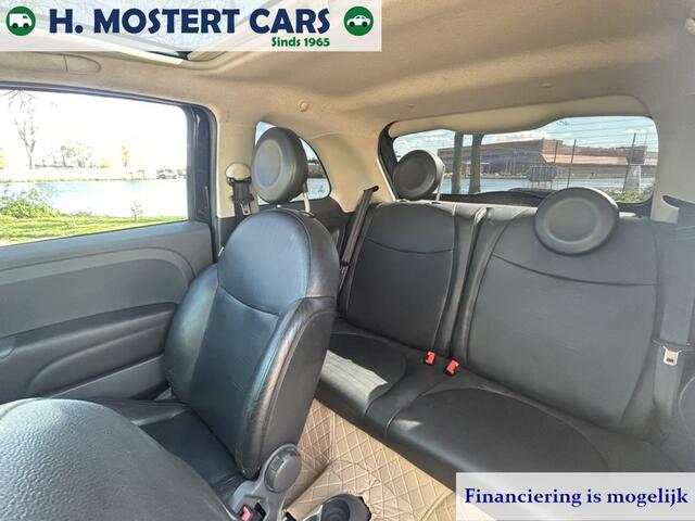 Fiat 500 1.2 Lounge  PANORAMA  LEDER  APK  E BANDEN  DISCOUNT COLLECTIE 