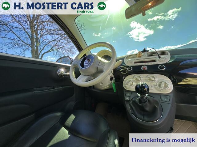Fiat 500 1.2 Lounge  PANORAMA  LEDER  APK  E BANDEN  DISCOUNT COLLECTIE 