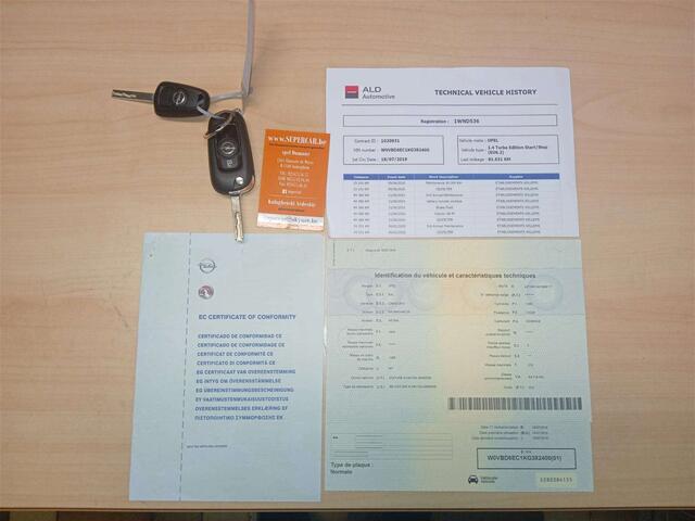 Opel Astra 1.4 Turbo  Autom. GPS  Capteur  A/C  236 X 84