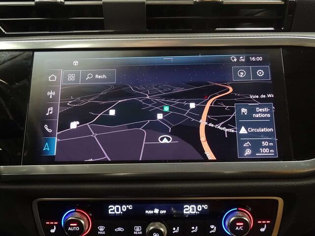 Audi Q3 35TDi 150 STronic LED-NAVI-CUIR-VIRTUAL-ANGLE MORT