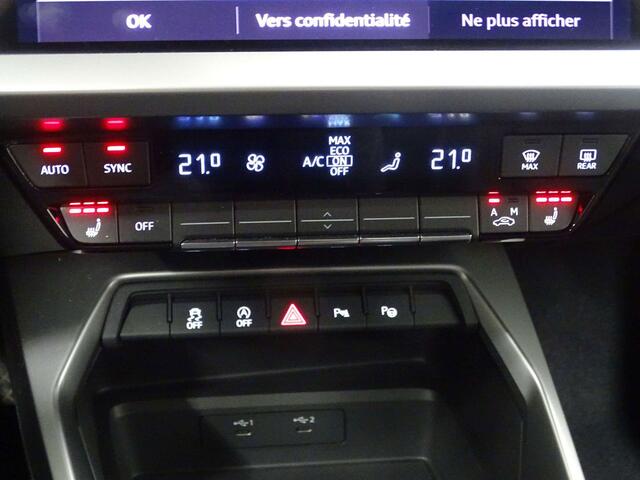 Audi A3 SPORTBACK 30TDi Adv. New CARPLAY-CUIR-NAVI-LED