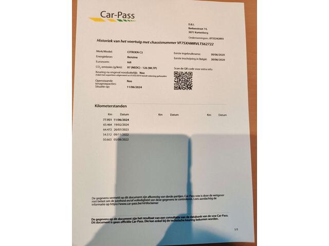 Citroen C3 1.2i Live S