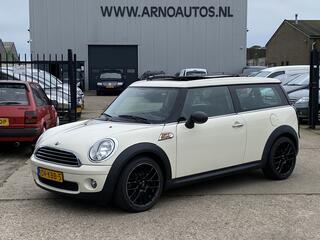 MINI CLUBMAN Mini 1.4 One Anniversary Business, 6-BAK, AIRCO, CRUISE CONTROL, ELEK-SCHUIF-/KANTELDAK, ELEK-RAMEN, NAVIGATIE, RADIO-CD, ISOFIX, AIRBAGS, CENT-VERGRENDELING, LM-VELGEN, 4X NIEUWE BANDEN, YOUNGTIMER