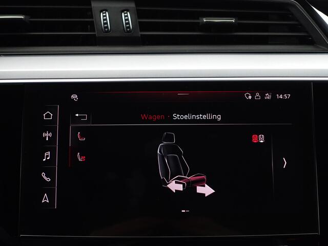 Audi E-Tron 55 Quattro advanced 95 kWh- SOH 92%, Panoramadak, Bang Olufsen, Memory, CarPlay, Xenon led, Ada Cruise, Sfeerverlichting