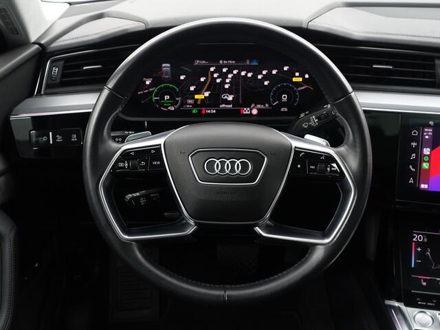Audi E-Tron 55 Quattro advanced 95 kWh- SOH 92%, Panoramadak, Bang Olufsen, Memory, CarPlay, Xenon led, Ada Cruise, Sfeerverlichting