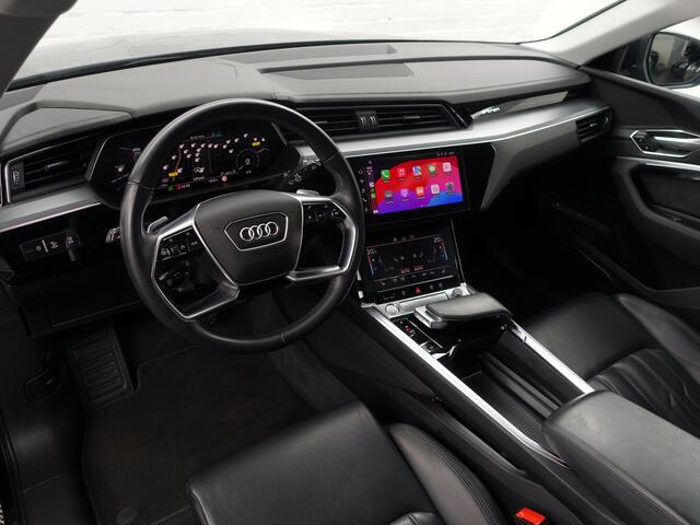 Audi E-Tron 55 Quattro advanced 95 kWh- SOH 92%, Panoramadak, Bang Olufsen, Memory, CarPlay, Xenon led, Ada Cruise, Sfeerverlichting