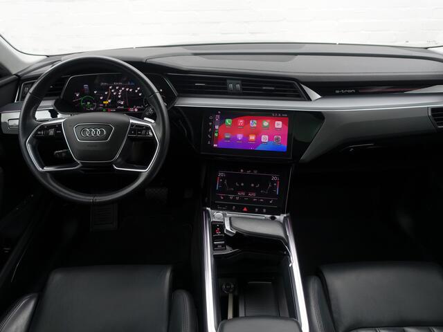 Audi E-Tron 55 Quattro advanced 95 kWh- SOH 92%, Panoramadak, Bang Olufsen, Memory, CarPlay, Xenon led, Ada Cruise, Sfeerverlichting