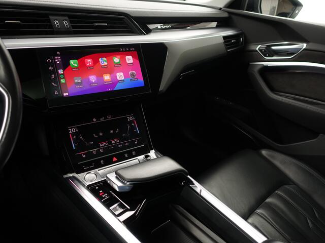 Audi E-Tron 55 Quattro advanced 95 kWh- SOH 92%, Panoramadak, Bang Olufsen, Memory, CarPlay, Xenon led, Ada Cruise, Sfeerverlichting
