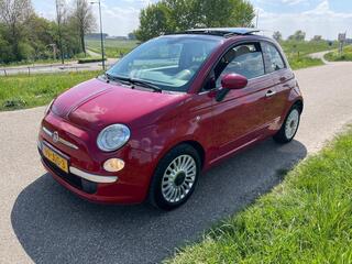 FIAT 500 1.2 S&S Lounge !OPEN PANODAK! !LEER! AUTOMAAT!
