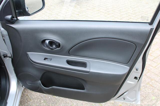 Nissan Micra 1.2 Acenta Airco, Bluetooth, Elektr. ramen V, Boordcomputer, Central deurvergrendeling, Ledere versnellingspook