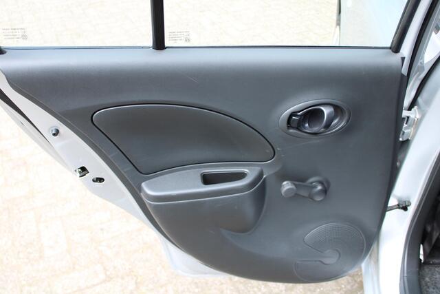 Nissan Micra 1.2 Acenta Airco, Bluetooth, Elektr. ramen V, Boordcomputer, Central deurvergrendeling, Ledere versnellingspook