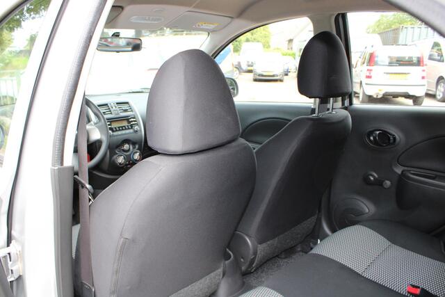 Nissan Micra 1.2 Acenta Airco, Bluetooth, Elektr. ramen V, Boordcomputer, Central deurvergrendeling, Ledere versnellingspook