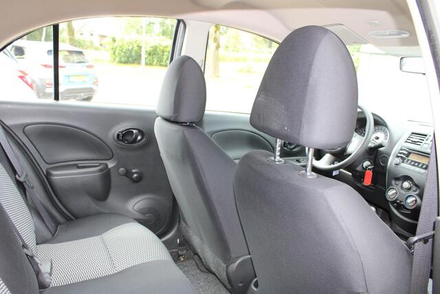 Nissan Micra 1.2 Acenta Airco, Bluetooth, Elektr. ramen V, Boordcomputer, Central deurvergrendeling, Ledere versnellingspook