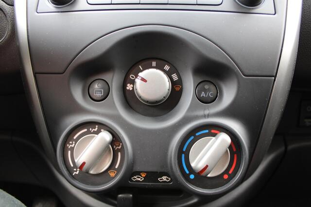 Nissan Micra 1.2 Acenta Airco, Bluetooth, Elektr. ramen V, Boordcomputer, Central deurvergrendeling, Ledere versnellingspook
