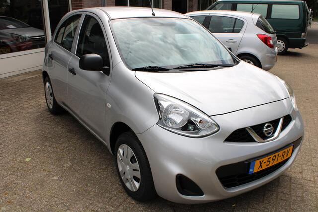 Nissan Micra 1.2 Acenta Airco, Bluetooth, Elektr. ramen V, Boordcomputer, Central deurvergrendeling, Ledere versnellingspook
