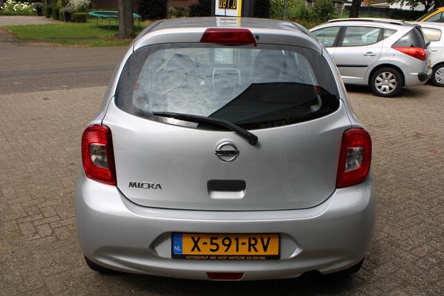 Nissan Micra 1.2 Acenta Airco, Bluetooth, Elektr. ramen V, Boordcomputer, Central deurvergrendeling, Ledere versnellingspook