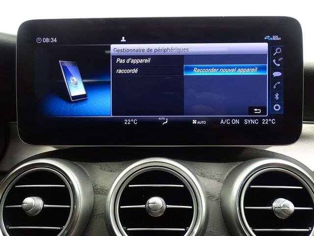 Mercedes-Benz C-Klasse 180 d Berline AMG Line GTRONIC LED-NAVI-CUIR-TOIT PANO