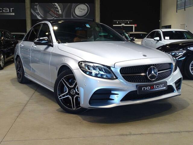 Mercedes-Benz C-Klasse 180 d Berline AMG Line GTRONIC LED-NAVI-CUIR-TOIT PANO