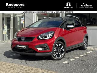 HONDA JAZZ 1.5 e:HEV Crosstar BI-TONE | GEEN AFLEVERKOSTEN |  Navigatie, Parkeersensoren, Apple/Android