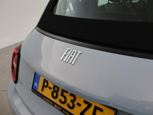 Fiat E-500 42 kWh Aut. SOH 97% CELESTIAL BLUE + STOELVERW. | CAMERA | 17 INCH | APPLE CARPLAY