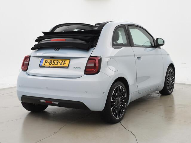 Fiat E-500 42 kWh Aut. SOH 97% CELESTIAL BLUE + STOELVERW. | CAMERA | 17 INCH | APPLE CARPLAY