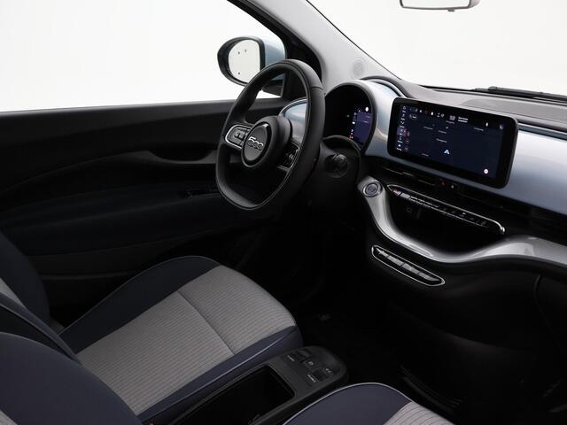Fiat E-500 42 kWh Aut. SOH 97% CELESTIAL BLUE + STOELVERW. | CAMERA | 17 INCH | APPLE CARPLAY