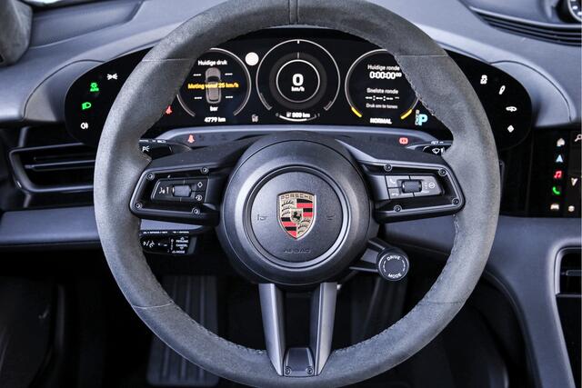 Porsche Taycan Turbo Sport Turismo - Krijt - Display - Sport Sound