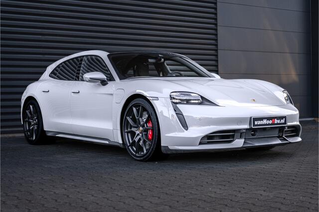 Porsche Taycan Turbo Sport Turismo - Krijt - Display - Sport Sound