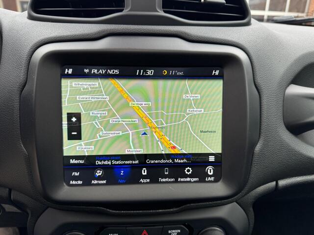 Jeep Renegade 1.0T Limited, Navi, Pano dak, Adapt cruise, 18 inch, Keyless, Airco, PDC
