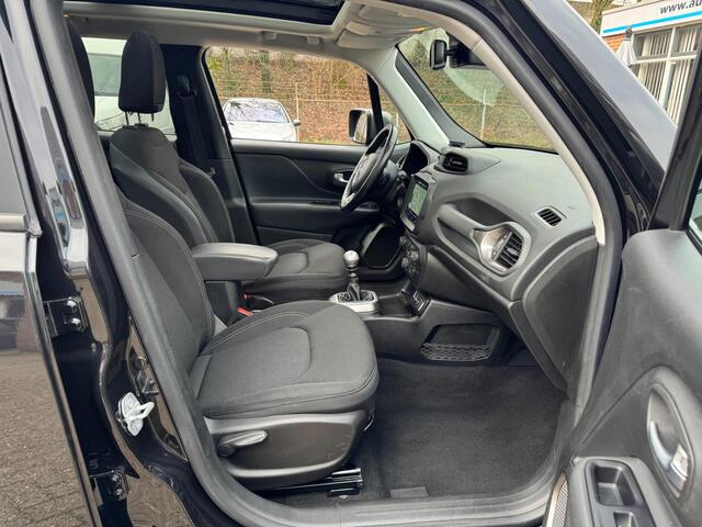 Jeep Renegade 1.0T Limited, Navi, Pano dak, Adapt cruise, 18 inch, Keyless, Airco, PDC