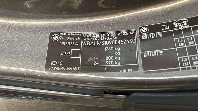 BMW Z4 2.5iA sDrive23i