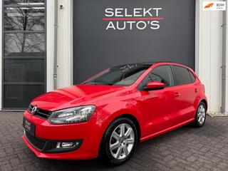 VOLKSWAGEN POLO 1.2 TSI Highline 105 PK DSG Panoramadak/Xenon/LED/Climate/Cruise/PDC/Stoelverwarming/Armsteun/5-Deurs/Apk 12-2026
